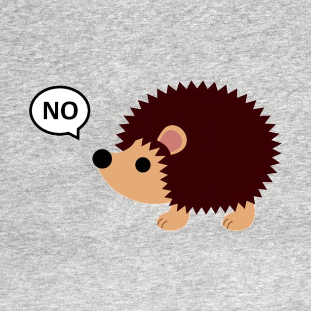 Hedgehog NO by StarTrooper3000